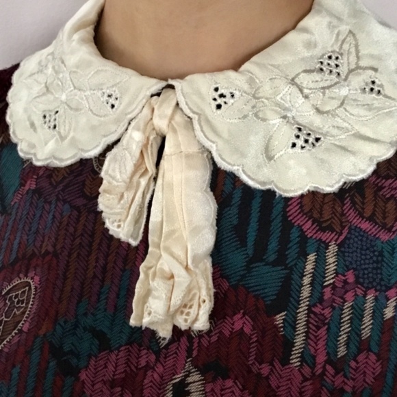 Act I New York Vintage Collared Dress Size 3 - Picture 2 of 7